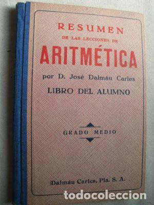 books: RESUMEN DE LAS LECCIONES DE ARITM&Eacute;TICA Libro del alumno - Dalmau Carles,Jos&eacute;