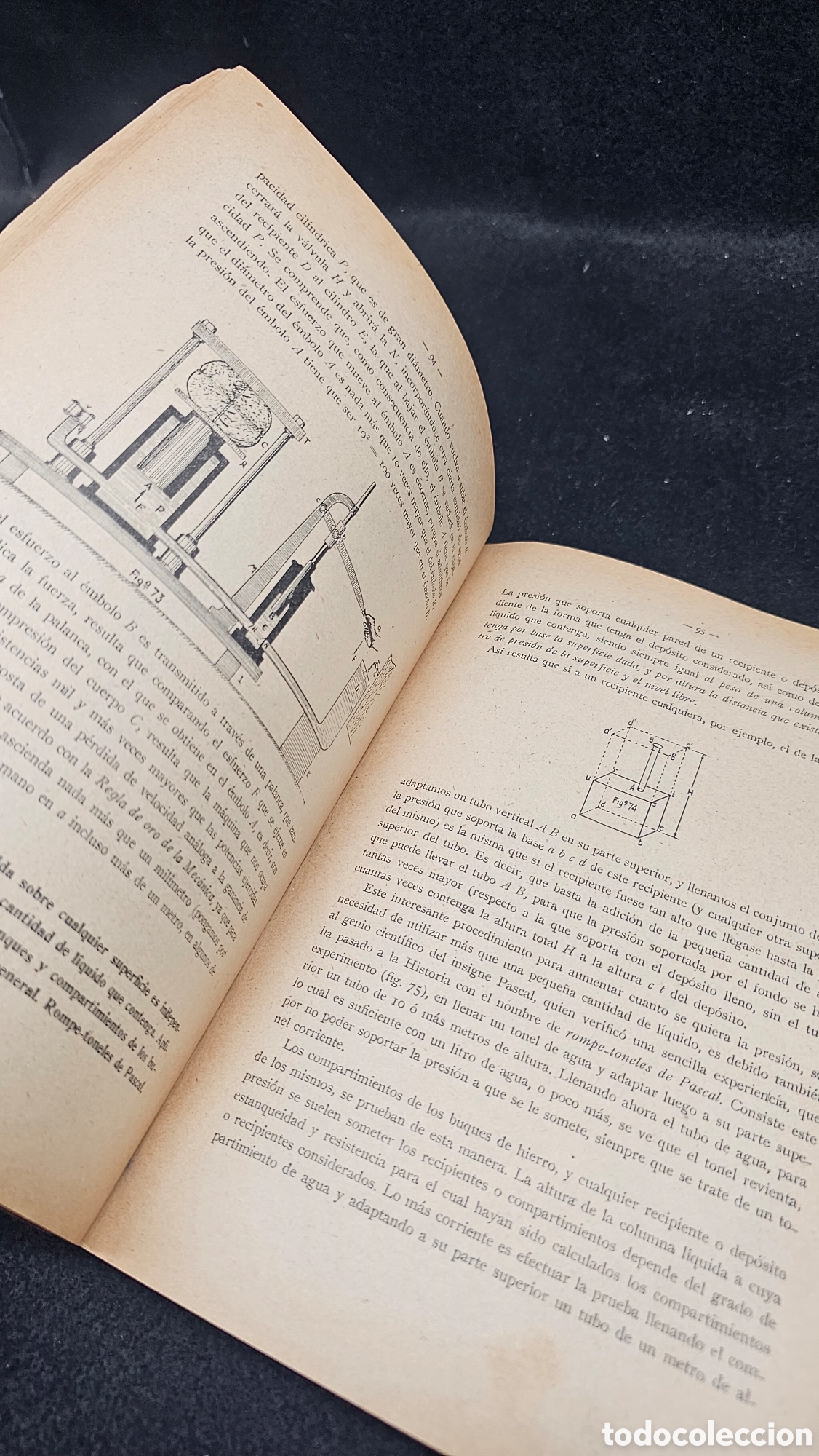 Libros: 1944 Compendio de F&iacute;sica con Orientaci&oacute;n Mar&iacute;tima - Foto 10