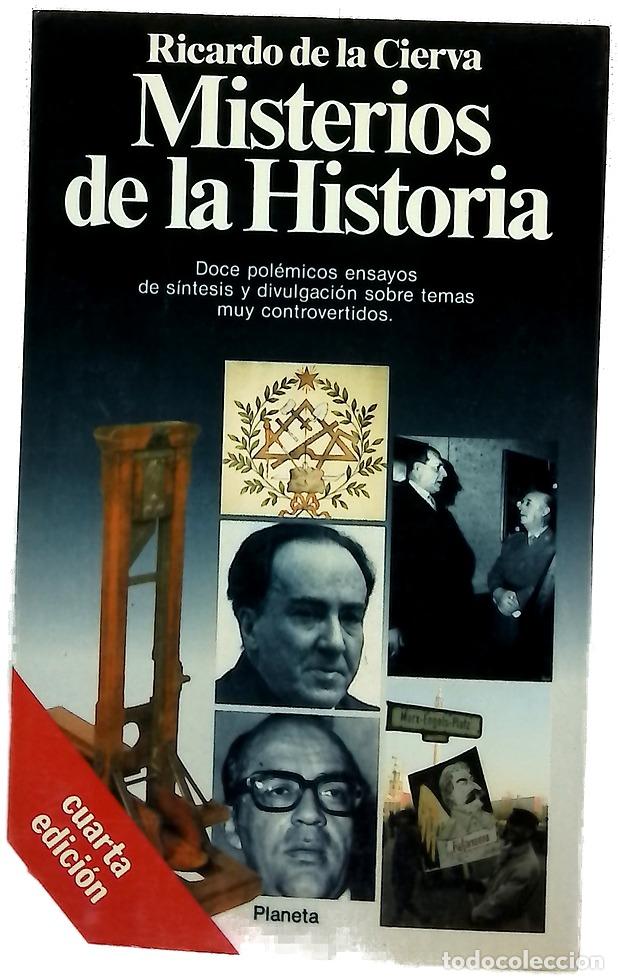 Libros: Misterios de la historia - Cierva, Ricardo de la