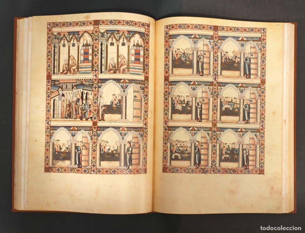 Libros: Cantigas de Santa Mar&iacute;a. C&oacute;dice de Florencia. Madrid. Edilan. 1988. - Foto 2