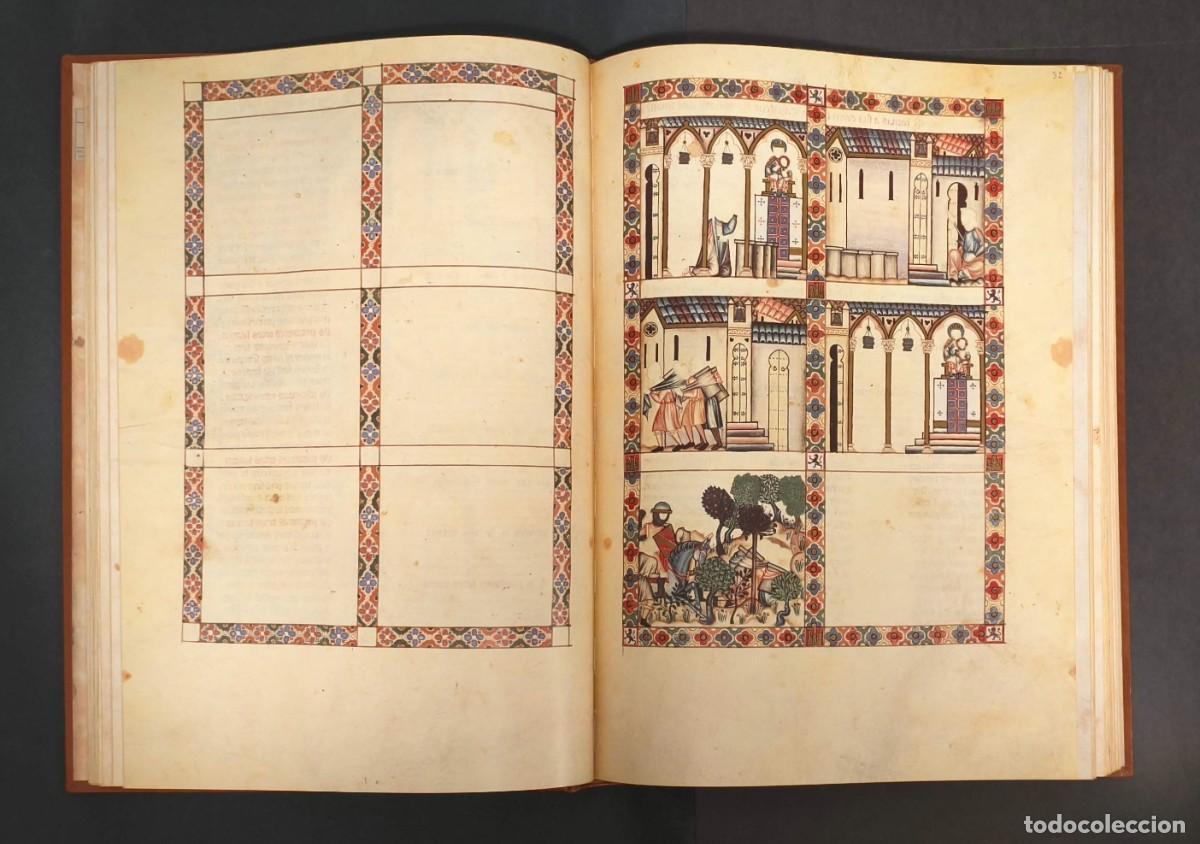 Libros: Cantigas de Santa Mar&iacute;a. C&oacute;dice de Florencia. Madrid. Edilan. 1988. - Foto 5