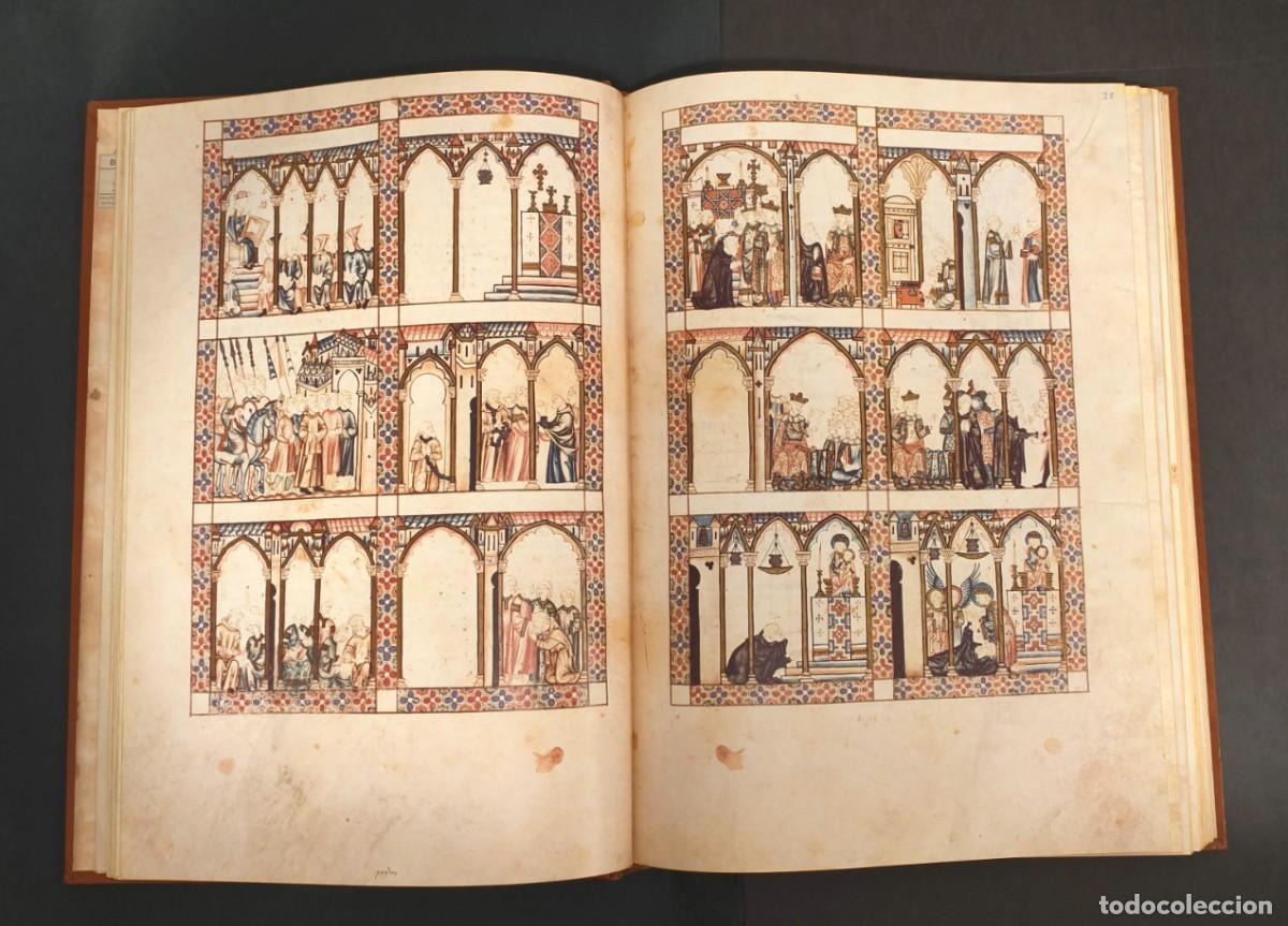 Libros: Cantigas de Santa Mar&iacute;a. C&oacute;dice de Florencia. Madrid. Edilan. 1988. - Foto 7