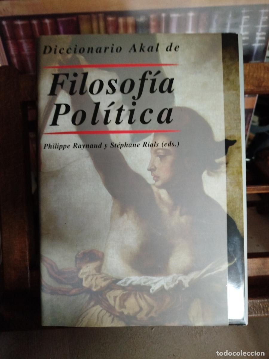 Libros: Diccionario Akal de Filosof&iacute;a Pol&iacute;tica - VV. AA