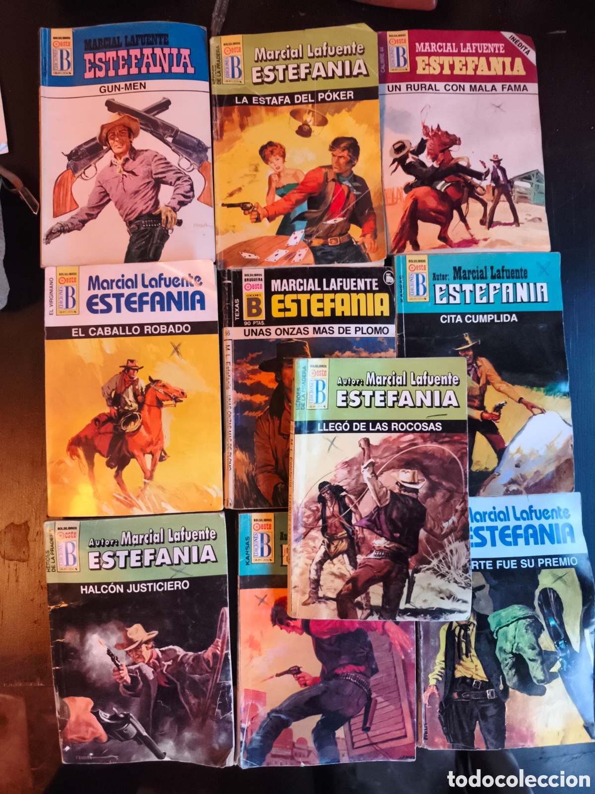 Libros: 10 NOVELAS MARCIAL LAFUENTE ESTEFANIA