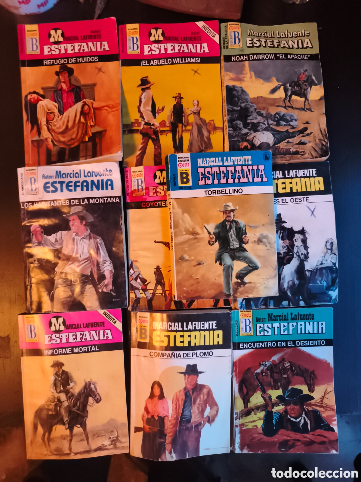 Libros: 10 NOVELA MARCIAL LAFUENTE ESTEFANIA