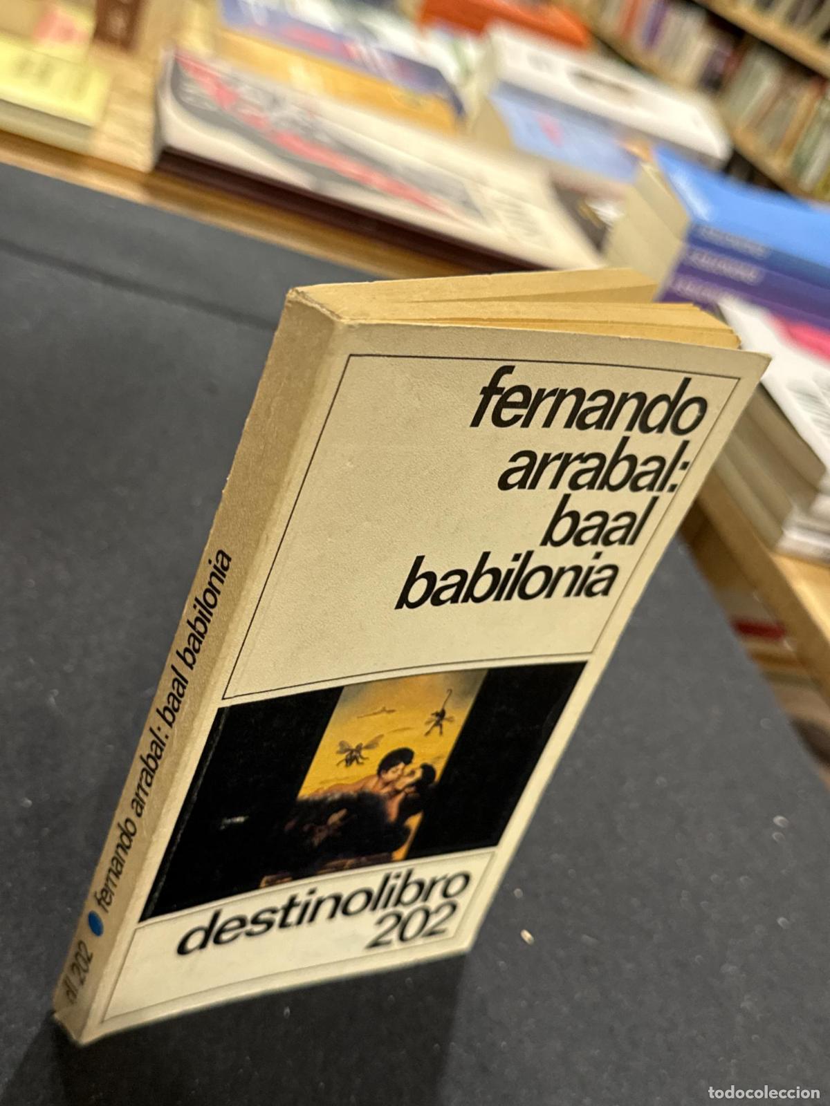 Libros: baal babilonia - Fernando Arrabal - Foto 3
