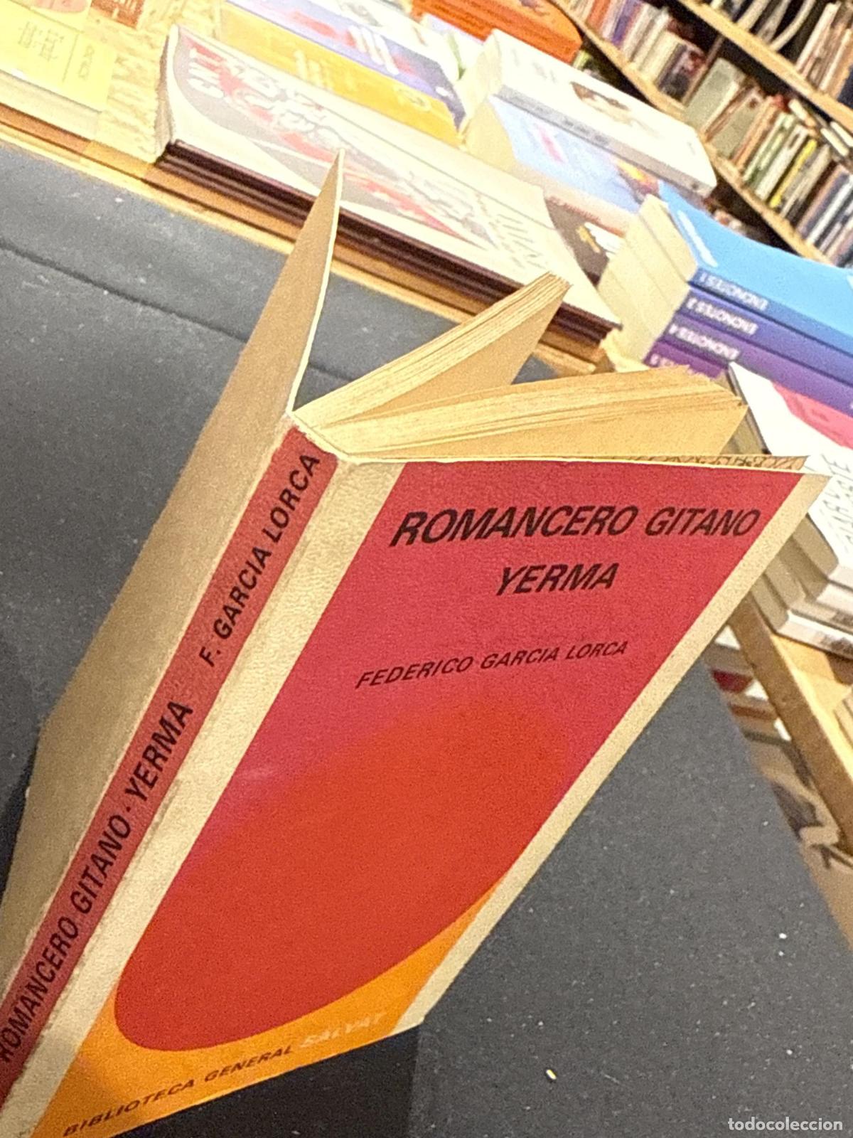 Libros: Romancero gitano. Yerma - Federico Garc&iacute;a Lorca - Foto 3