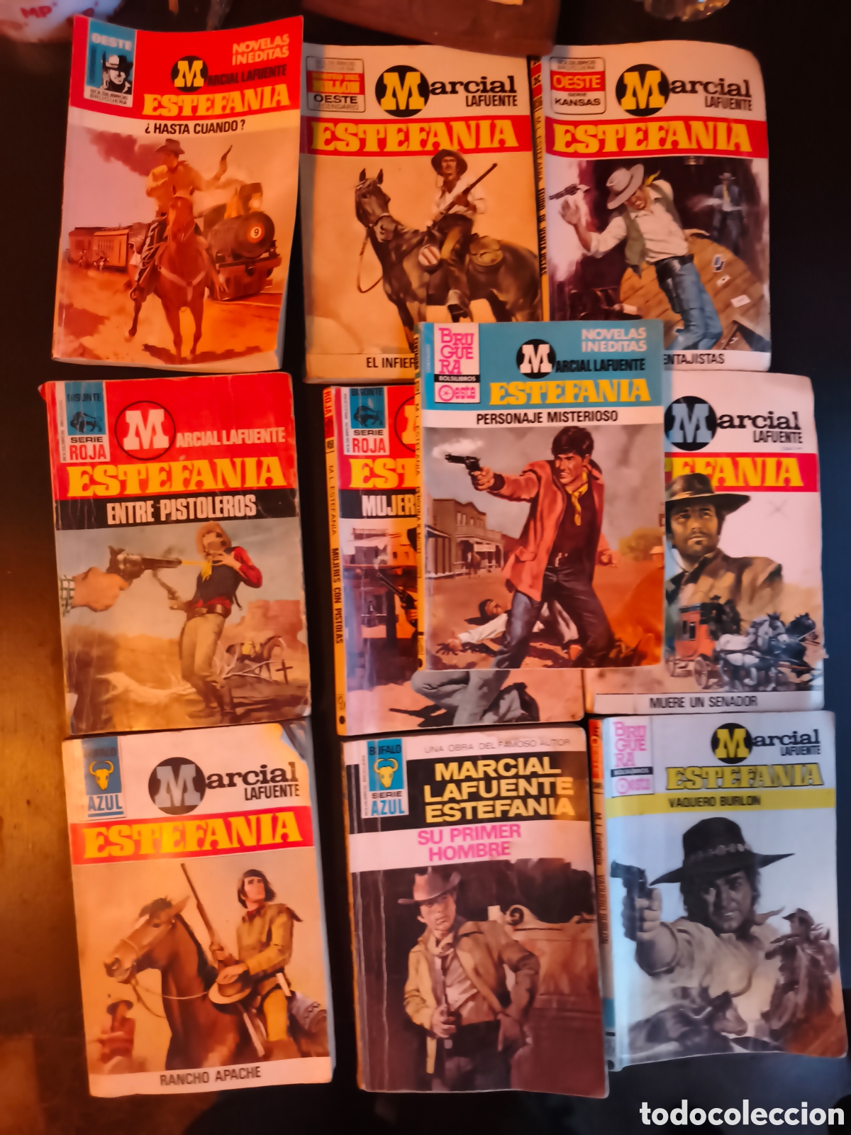 Libros: 10 NOVELAS MARCIAL LAFUENTE ESTEFANIA
