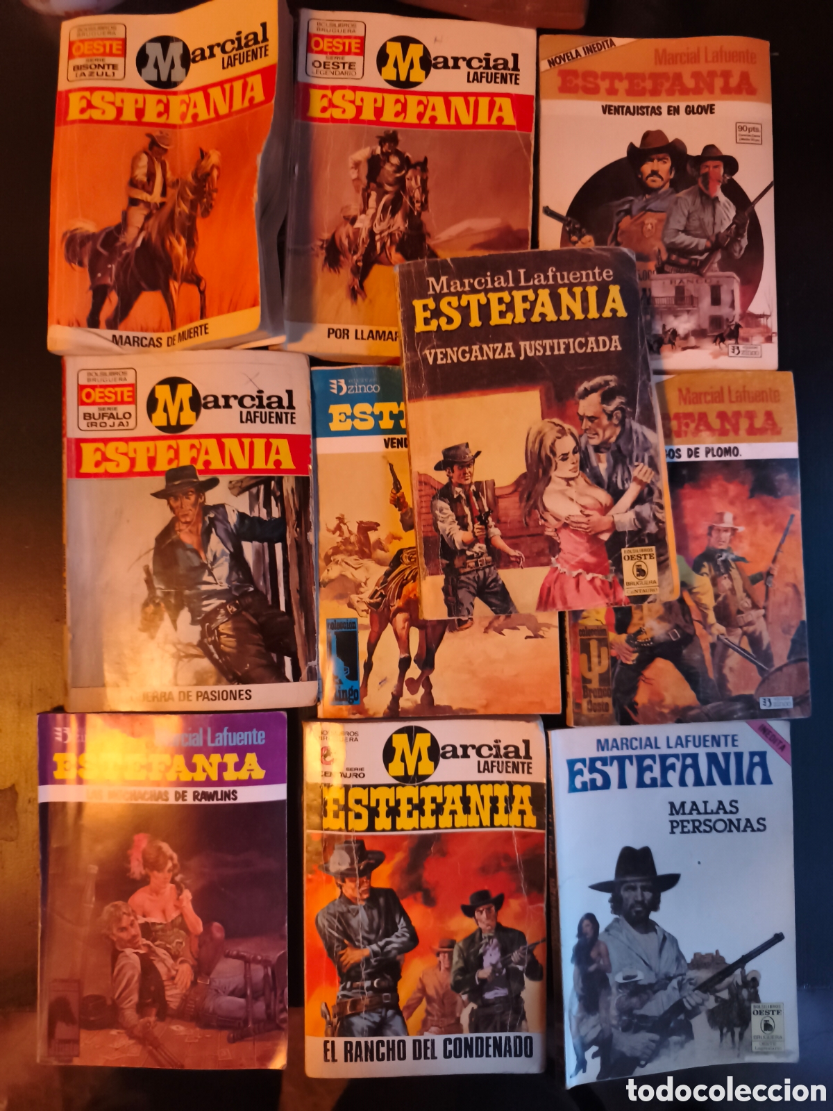 Libros: 10 NOVELAS MARCIAL LAFUENTE ESTEFANIA