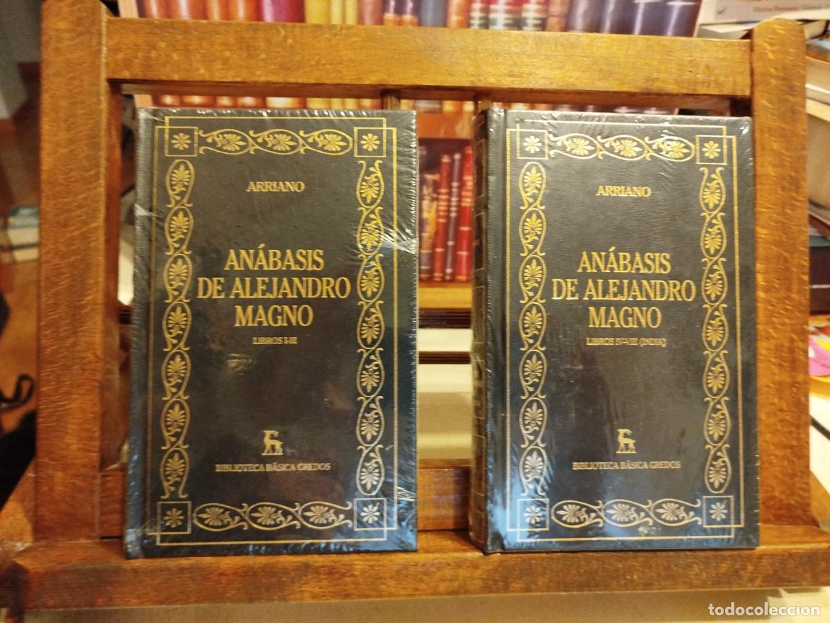 Libros: An&aacute;basis de Alejandro Magno: libros I-III; Libros IV-VIII (INDIA) (2 Vol.) - Arriano, Flavio