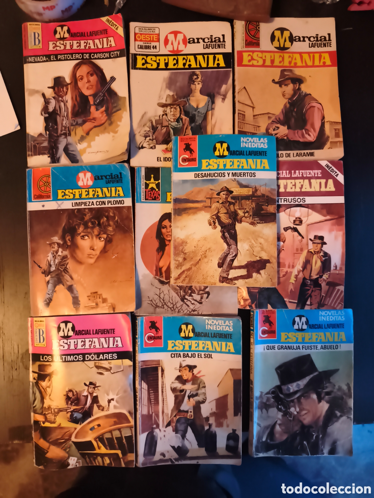 Libros: 10 NOVELAS MARCIAL LAFUENTE ESTEFANIA