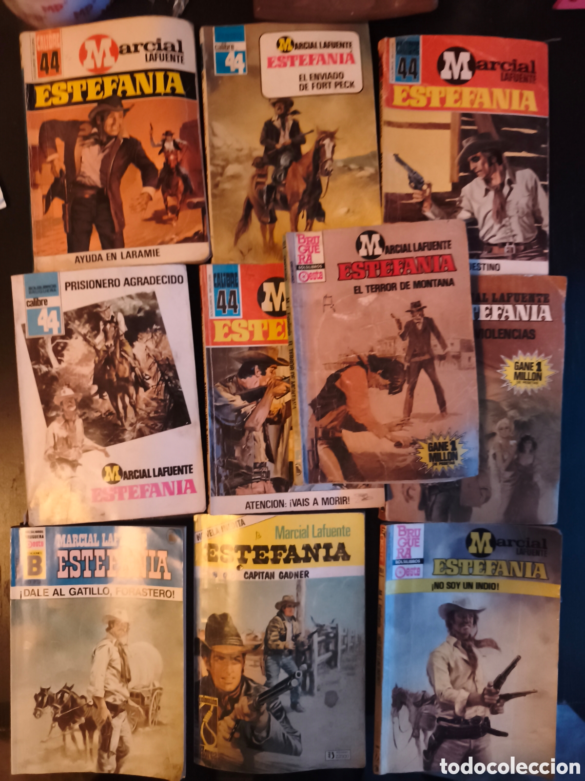 Libros: 10 NOVELAS MARCIAL LAFUENTE ESTEFANIA