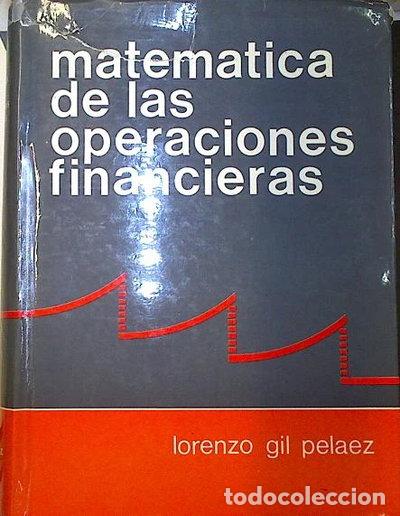 B&uuml;cher: Matem&aacute;tica de las operaciones financieras- 9788430071180