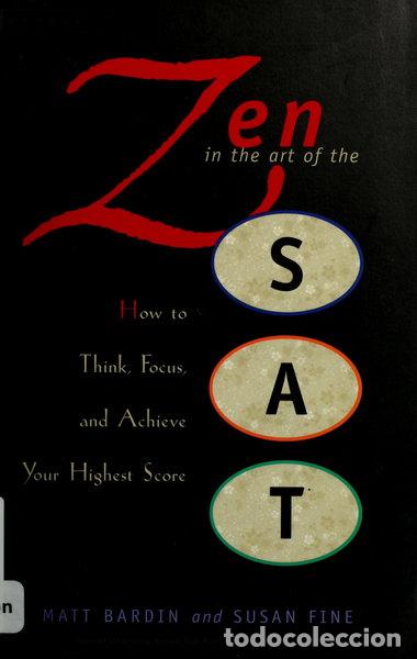 Libri di seconda mano: Zen in the Art of the SAT- 9780618574889