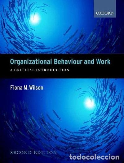 Livros em segunda m&atilde;o: Organizational Behaviour and Work: A Critical Introduction- 9780199261413