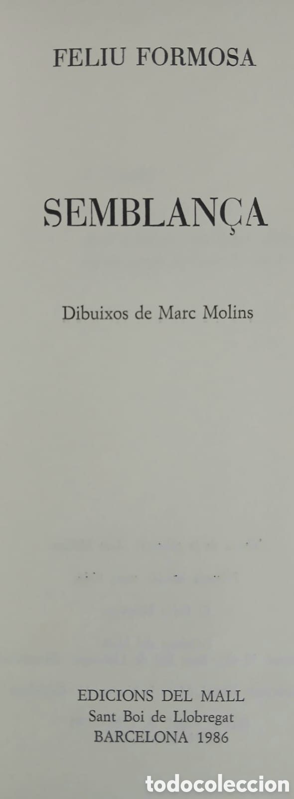 Libros: Semblan&ccedil;a, Feliu Formosa - Foto 4
