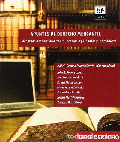Libros: Apuntes de Derecho Mercantil- 9788494497599