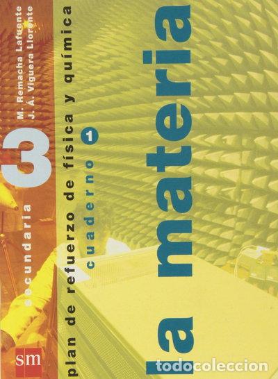 Libros: Plan de refuerzo de f&iacute;sica y qu&iacute;mica. 3 ESO. Cuaderno 1: La materia- 9788434869806