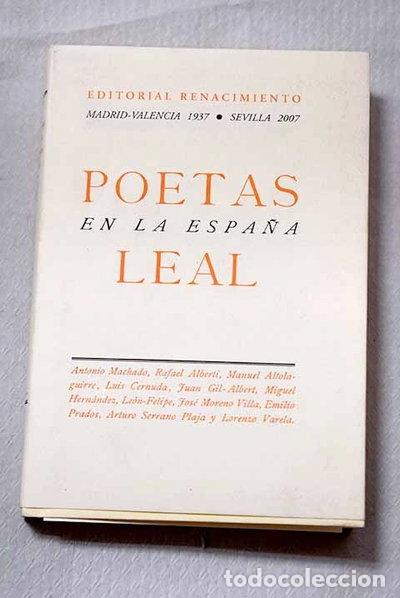 Libros: Poetas en la Espa&ntilde;a leal- 9788496411289