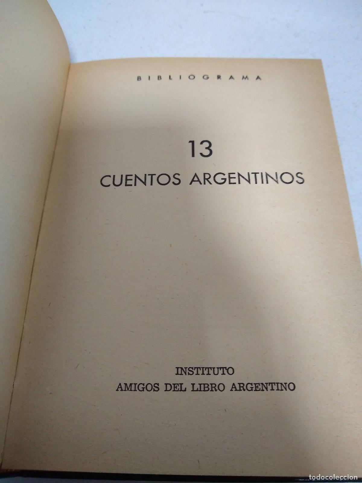 Libros: 13 Cuentos Argentinos - Varios - Foto 1