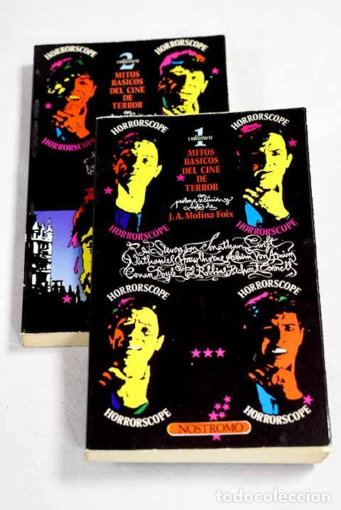 Libros: Horrorscope : mitos b&aacute;sicos del cine de terror.- Molina Foix, Juan Antonio