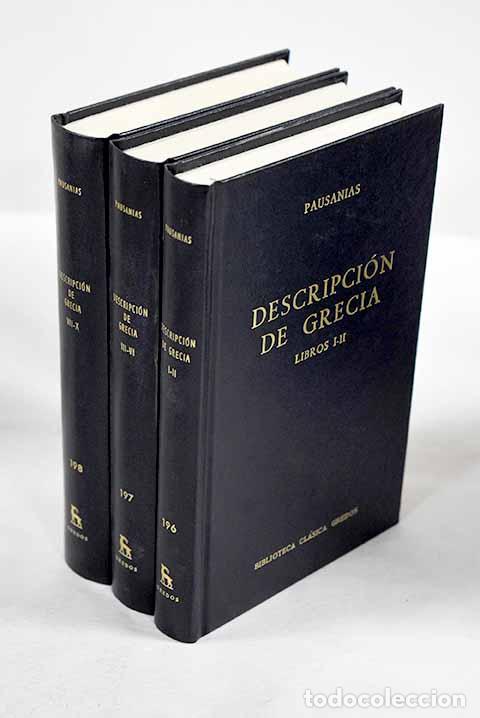 Libros: Descripci&oacute;n de Grecia.- Pausanias - Foto 1