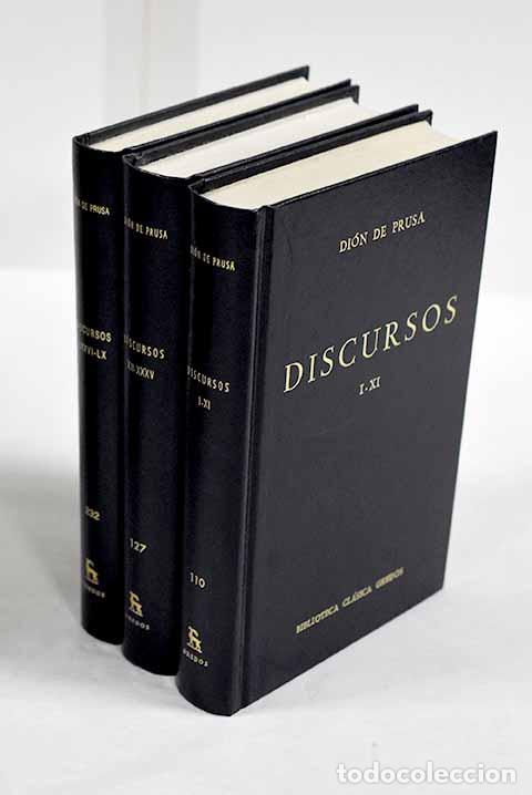 Libros: Discursos: Di&oacute;n de Prusa.- Di&oacute;n de Prusa - Foto 1