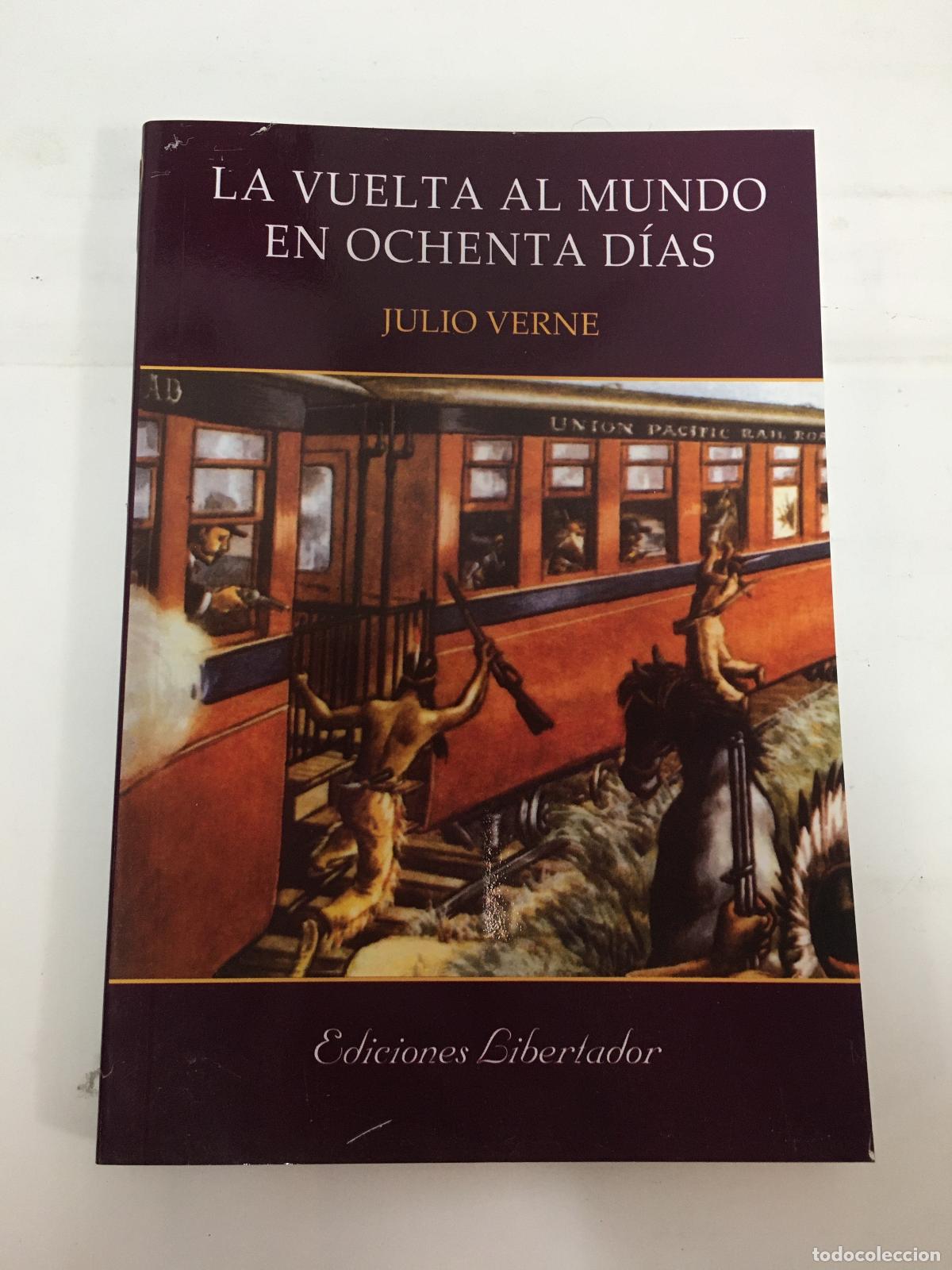 Libros: la vuelta al mundo en 80 dias - Julio Verne