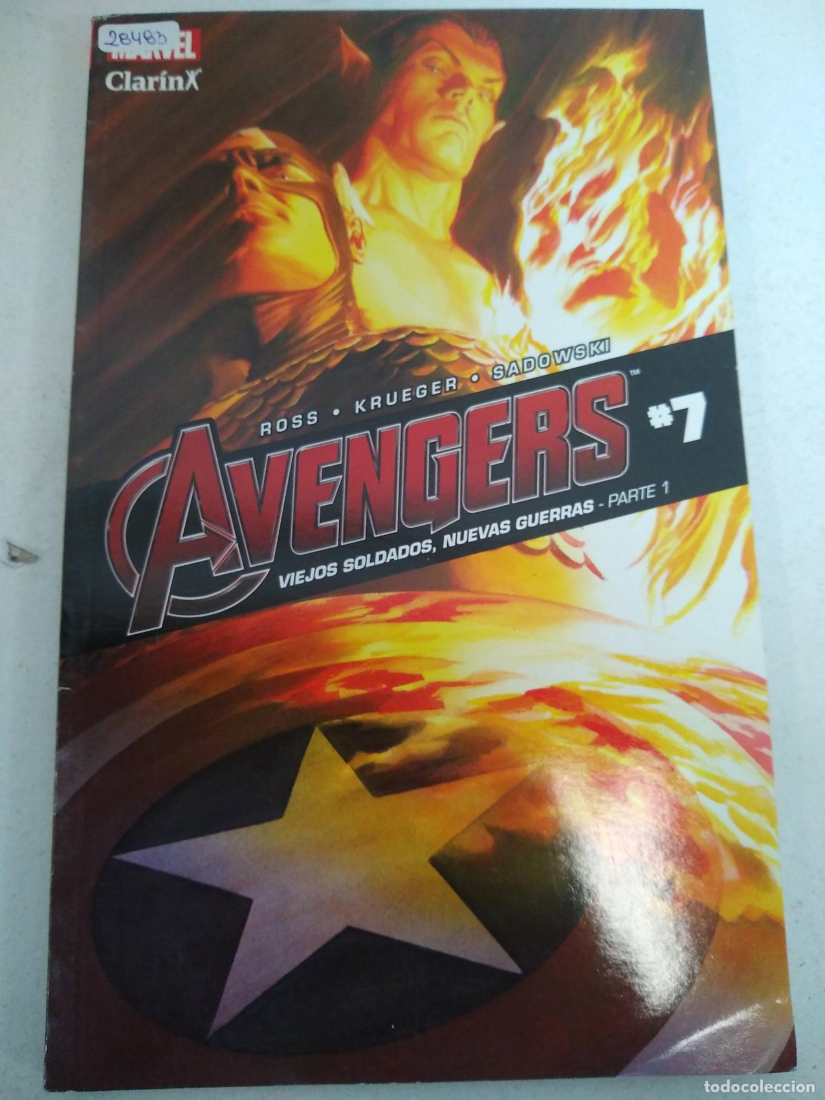 Libros: Coleccion Avengers #7 / Viejos soldados nuevas guerras Parte 1 - Anonimo