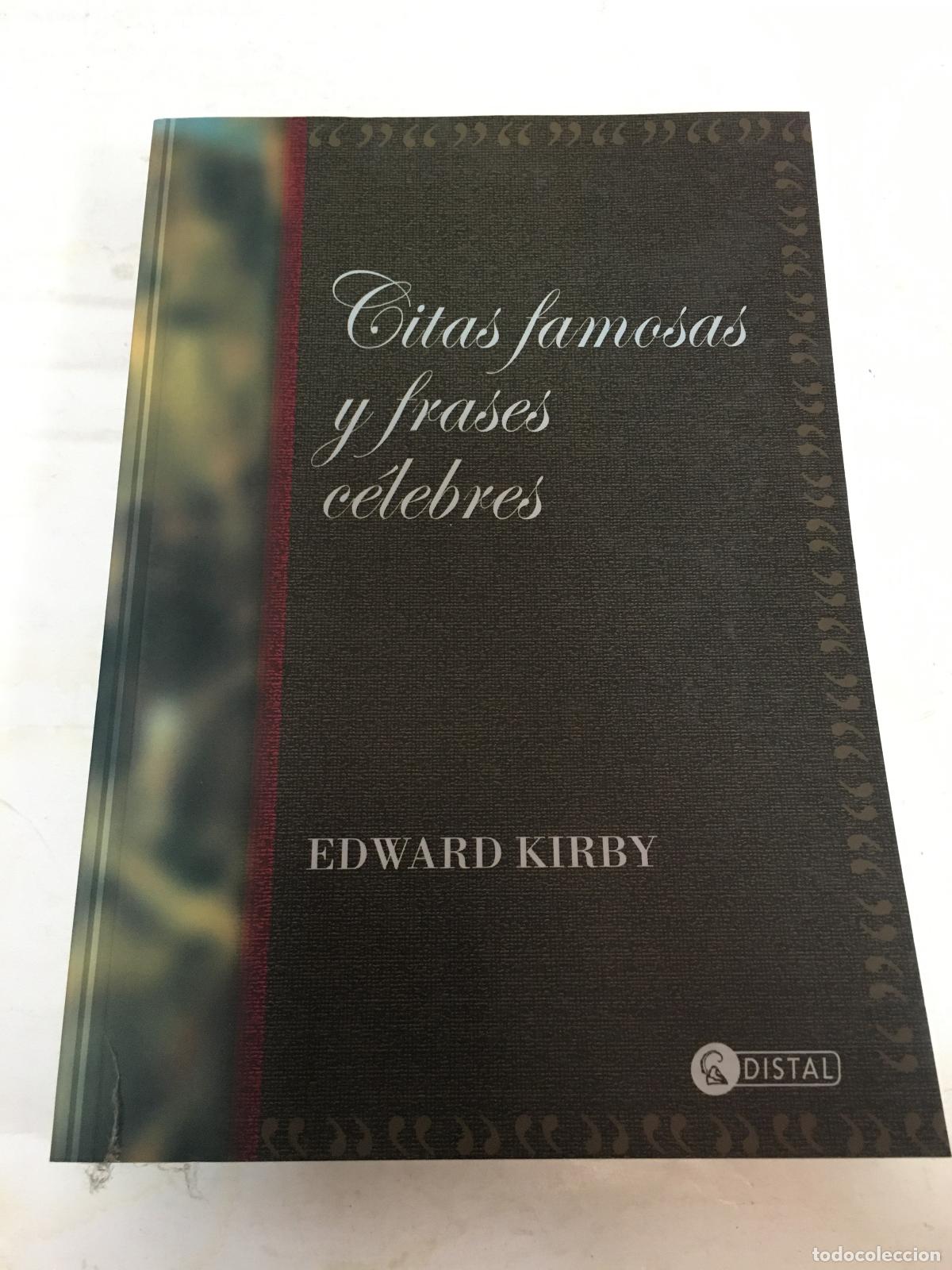 Libros: Citas famosas y frases celebres - Edward Kirby