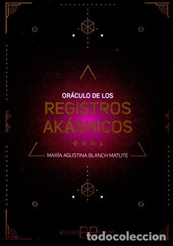 Libri di seconda mano: DE LOS REGISTROS AKASHICOS (LIBRO+CARTAS) ORACULO - MARIA AGUSTINA BLANCH MATUTE