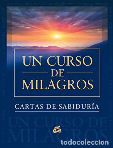 Livros em segunda m&atilde;o: ** UN CURSO DE MILAGROS - CARTAS DE SABIDURIA (LIBRO+CARTAS) - VV. AA.