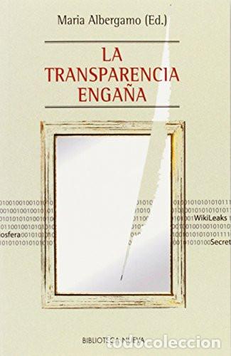 Libros: TRANSPARENCIA ENGA&ntilde;A,LA - Foto 1