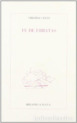 Libros: FE DE ERRATAS - Virginia Cant&oacute; - Foto 1