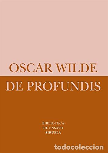Libros: ** DE PROFUNDIS - OSCAR WILDE