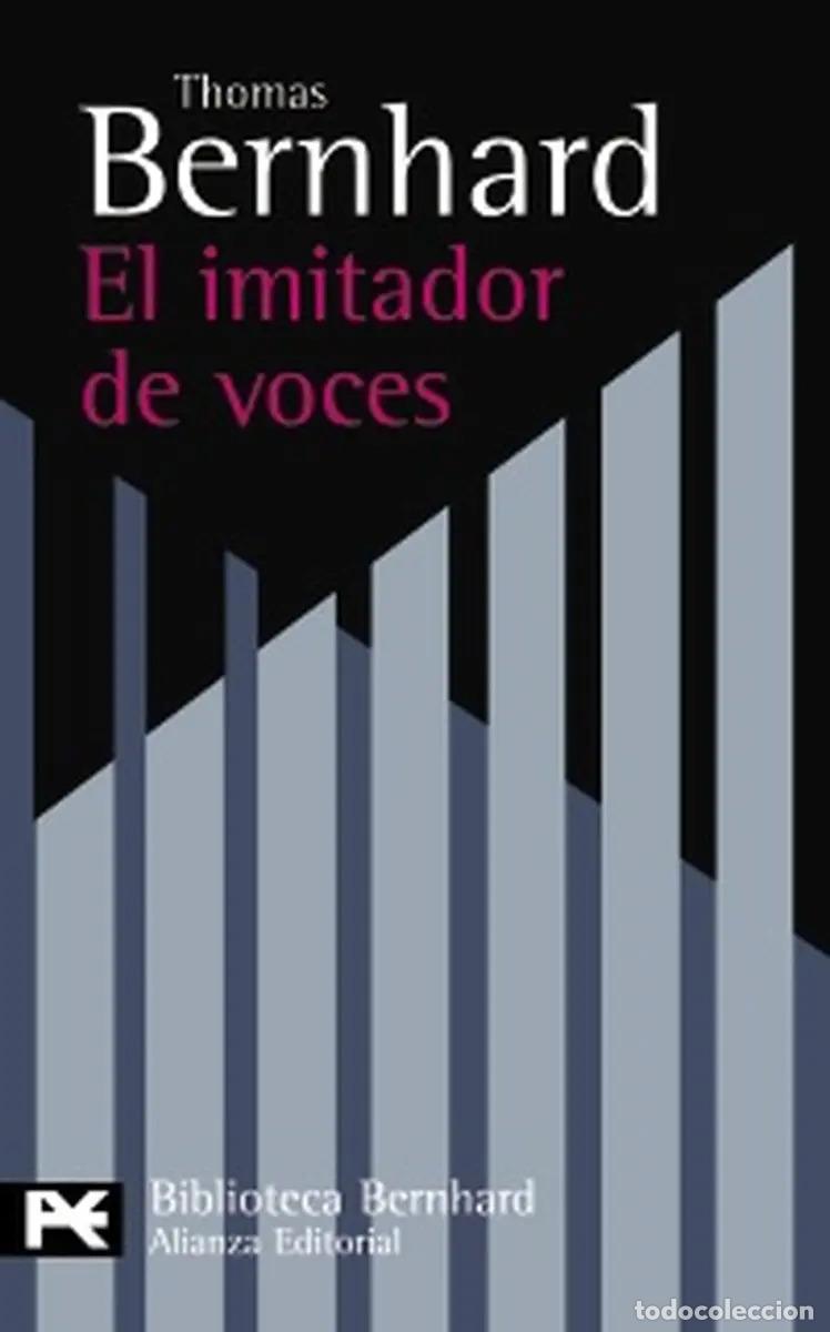 Libros: IMITADOR DE VOCES EL - THOMAS BERNHARD