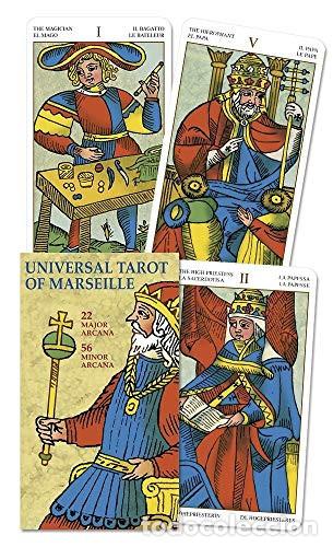 Libros: ** UNIVERSAL OF MARSEILLE ( LIBRO + CARTAS ) TAROT - BURDEL CLAUDE