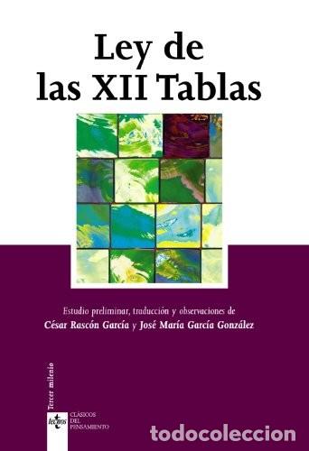 Libros: LEY DE LAS XII TABLAS - AN&Oacute;NIMO - Foto 1