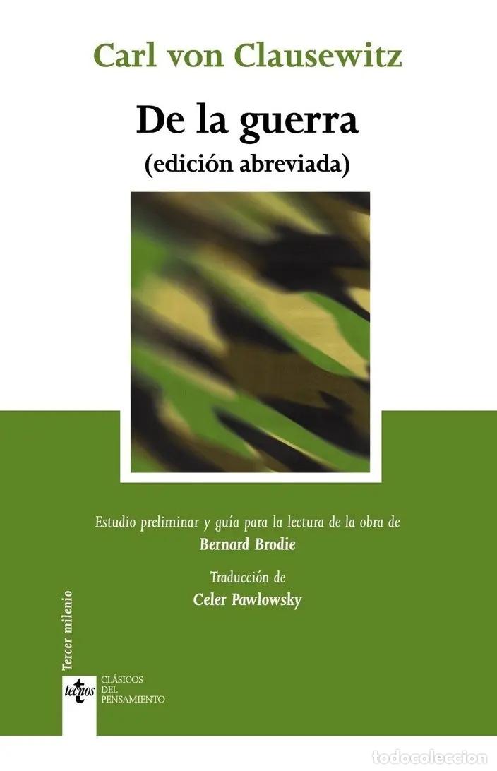 books: DE LA GUERRA (ED. ABREVIADA) - KARL VON CLAUSEWITZ