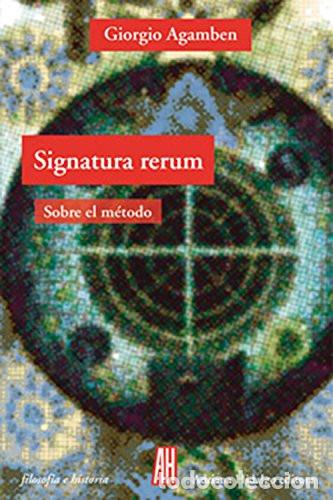 books: SIGNATURA RERUM - AGAMBEN GIORGIO