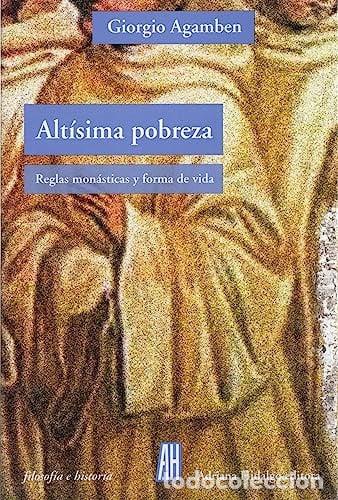 Libros: ALTISIMA POBREZA - AGAMBEN GIORGIO - Foto 1