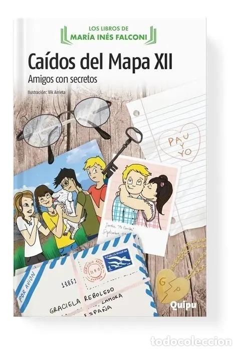 Libri di seconda mano: CA&Iacute;DOS DEL MAPA XII - Amigos con secretos - Mar&iacute;a In&eacute;s Falconi