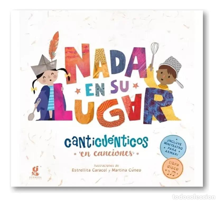 Libros: Nada en su lugar libro-disco - Canticu&eacute;nticos