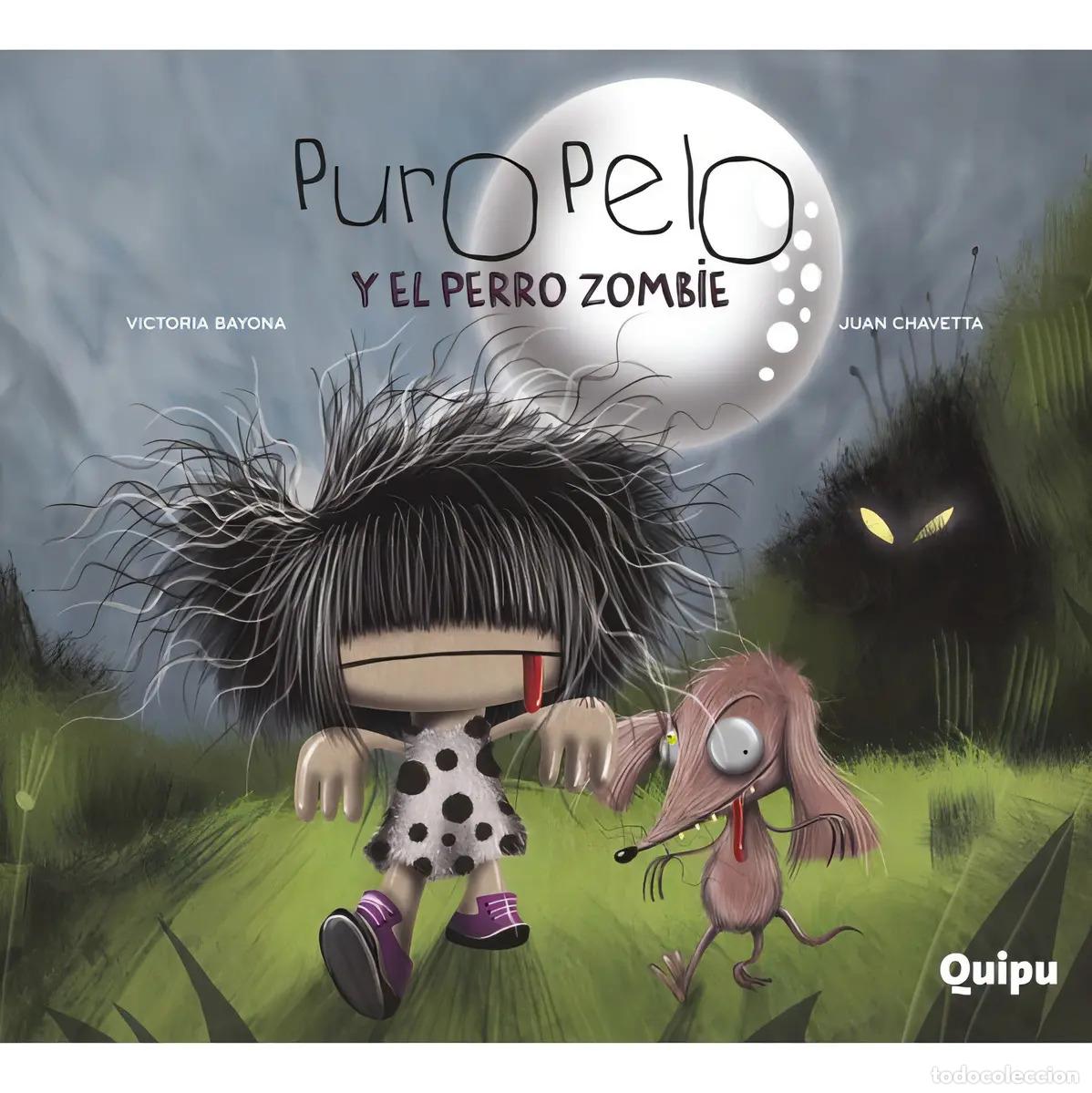 Libri di seconda mano: PURO PELO Y EL PERRO ZOMBIE - Victoria Bayona