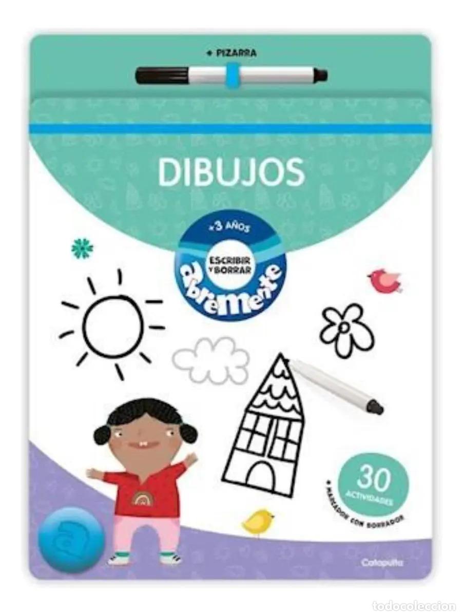 Libros: Abremente escribir y borrar: Dibujos +3 - Los editores de Catapulta