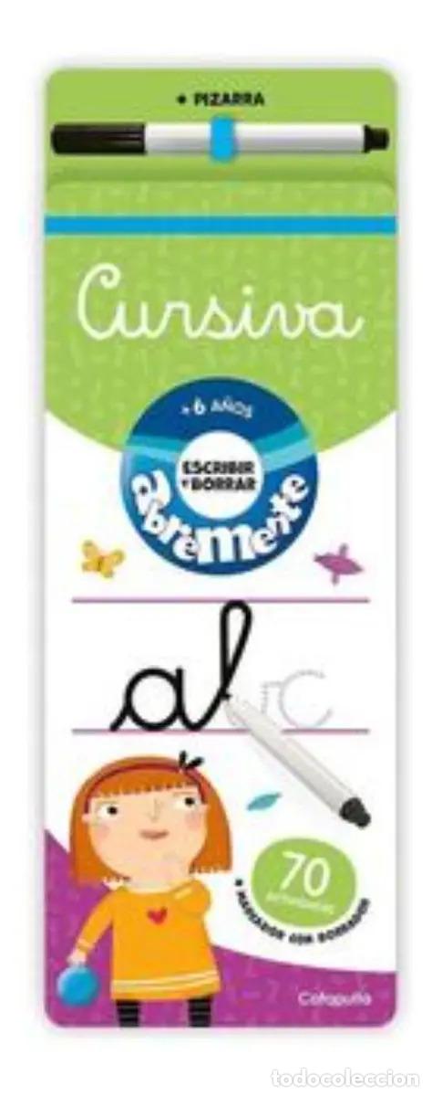 Livros em segunda m&atilde;o: Abremente escribir y borrar: Cursiva +6 - Los editores de Catapulta