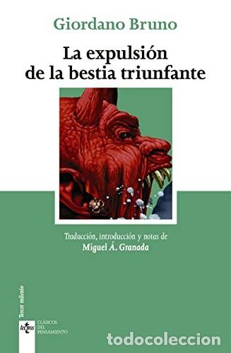 Libros: EXPULSION DE LA BESTIA TRIUNFANTE - GIORDANO BRUNO