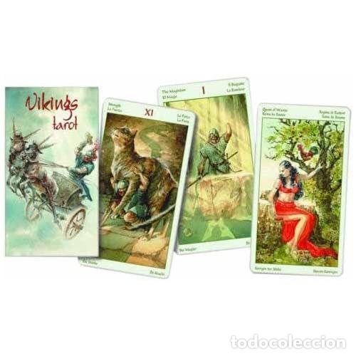 Libros: VIKINGS ( LIBRO + CARTAS ) TAROT - TORALDO MANFREDI - Foto 1