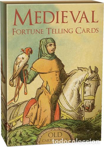 Libros: MEDIEVAL FORTUNE TELLING CARDS (LIBRO + 36 CARTAS) TAROT - ANONIMO - Foto 1