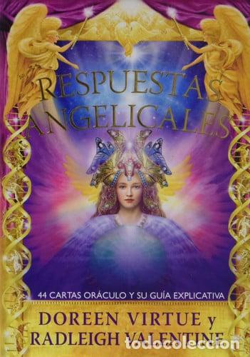 Libros: RESPUESTAS ANGELICALES (LIBRO+CARTAS) ORACULO - DOREEN VIRTUE - Foto 1